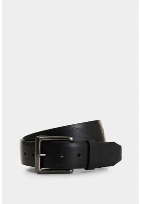 Cinturón Unifaz Quilt De Cuero Para Hombre Abombado Cinturón Unifaz Quilt De Cuero Para Hombre Abombado Cafe 38 VÉLEZ