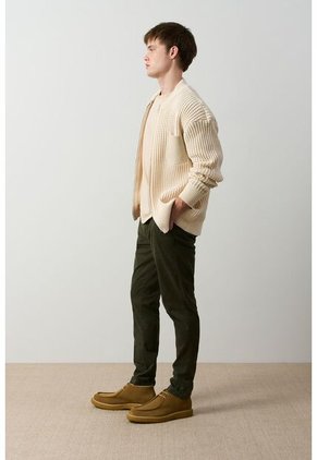 Sweater Tejido Para Hombre Hazel Sweater Tejido Para Hombre Hazel Crema L VÉLEZ