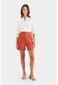 Short Tiro Alto Para Mujer Tejido Plano Short Tiro Alto Para Mujer Tejido Plano Naranja 05 Vélez de Vélez