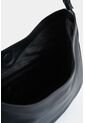 Shopping Luna Semicircular En Cuero Para Mujer Shopping Luna Semicircular En Cuero Para Mujer Negro VÉLEZ de Vélez