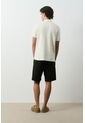 Polo Manga Corta Essential Para Hombre Textura Polo Manga Corta Essential Para Hombre Textura Crema L VÉLEZ de Vélez