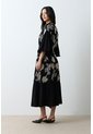Vestido Bordado Cuello Nerú Para Mujer Efos Vestido Bordado Cuello Nerú Para Mujer Efos Negro 10 VÉLEZ de Vélez