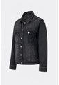 Chaqueta En Denim Para Mujer Western Chaqueta En Denim Para Mujer Western Negro XL VÉLEZ de Vélez