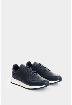 Tenis En Cuero Para Hombre Cooper 5 Tenis En Cuero Para Hombre Cooper 5 Azul Oscuro 43 VÉLEZ