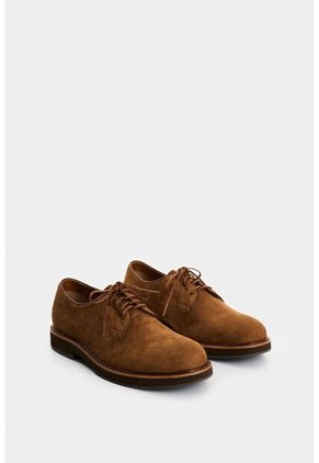 Zapatos De Cordón Liora De Cuero Para Hombre Casual Zapatos De Cordón Liora De Cuero Para Hombre Casual Miel 46 VÉLEZ