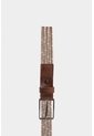 Cinturón Unifaz Cetara De Cuero Para Hombre Trenzado Cinturón Unifaz Cetara De Cuero Para Hombre Trenzado Arena 40 VÉLEZ de Vélez