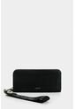 Billetera Porta Chequera De Cuero Para Mujer Arezzo Billetera Porta Chequera De Cuero Para Mujer Arezzo Negro VÉLEZ de Vélez