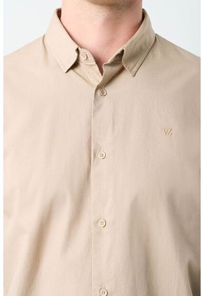 Camisa En Popelina Para Hombre Semifitted Camisa En Popelina Para Hombre Semifitted Kaky XL VÉLEZ