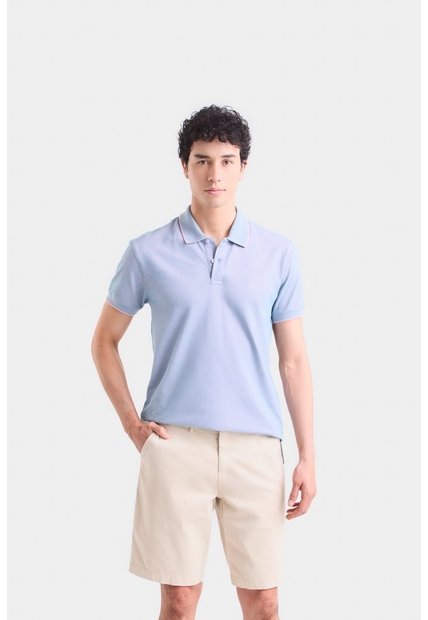 Polo Rhin De Algodón Para Hombre Base Texturizada Polo Rhin De Algodón Para Hombre Base Texturizada Lila M VÉLEZ