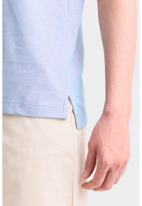 Polo Rhin De Algodón Para Hombre Base Texturizada Polo Rhin De Algodón Para Hombre Base Texturizada Lila M VÉLEZ