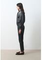 Chaqueta Bomber De Cuero Para Mujer Luzia Chaqueta Bomber De Cuero Para Mujer Luzia Negro L VÉLEZ de Vélez