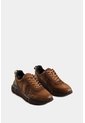 Tenis Halo De Cuero Liso Y De Textura Gamuzada Para Hombre Silueta Deportiva Tenis Halo De Cuero Liso Y De Textura Gamuzada Para Hombre Silueta Deportiva Miel 43 VÉLEZ de Vélez