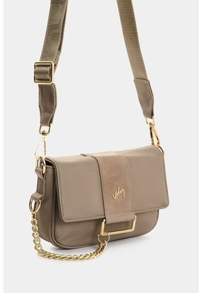 Manos Libres En Lona Y Cuero Para Mujer Nova Manos Libres En Lona Y Cuero Para Mujer Nova Gris VÉLEZ