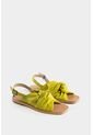 Sandalia Plana Liria 3 De Cuero Para Mujer Anudado Sandalia Plana Liria 3 De Cuero Para Mujer Anudado Verde Limon 36 Vélez de Vélez