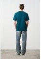 Camiseta En Algodón Para Hombre Bolsillo Cuero Camiseta En Algodón Para Hombre Bolsillo Cuero Azul Aguamarina L VÉLEZ de Vélez