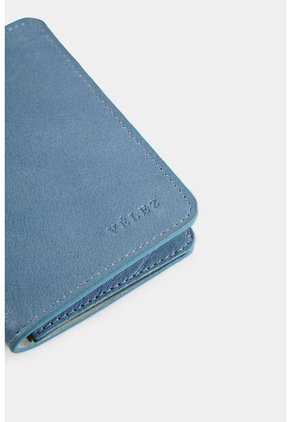 Porta Documentos Sunset De Cuero Para Hombre Compartimento Para AirTag Porta Documentos Sunset De Cuero Para Hombre Compartimento Para AirTag Azul Claro Vélez