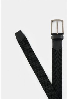 Cinturón Trenzado De Cuero Para Hombre Tyvi 2.0 Cinturón Trenzado De Cuero Para Hombre Tyvi 2.0 Negro 38 VÉLEZ