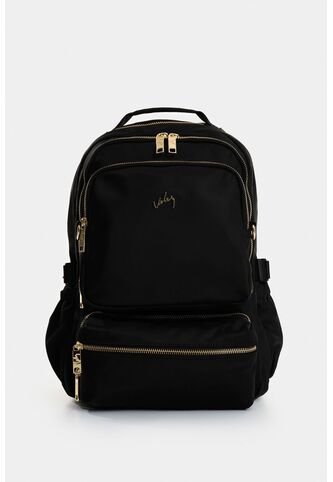 Morral Tamar En Lona Para Mujer Multifuncional Morral Tamar En Lona Para Mujer Multifuncional Negro VÉLEZ Vélez