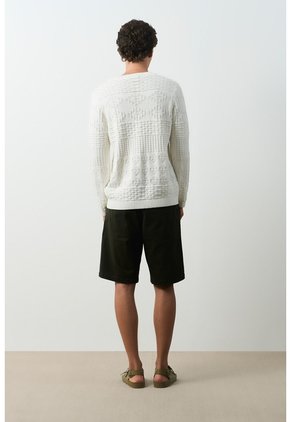 Sweater Tejido Ayar Para Hombre Regular Fit Sweater Tejido Ayar Para Hombre Regular Fit Arena M VÉLEZ
