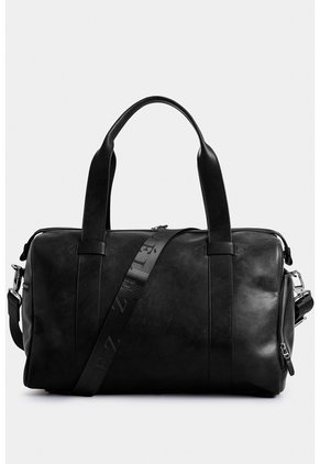 Bowling Esencial 2 De Cuero Para Hombre Efecto Envejecido Bowling Esencial 2 De Cuero Para Hombre Efecto Envejecido Negro VÉLEZ