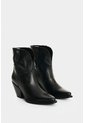 Botin Texano En Cuero Para Mujer Isla Botin Texano En Cuero Para Mujer Isla Negro 39 VÉLEZ de Vélez