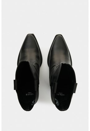 Botin Texano En Cuero Para Mujer Isla Botin Texano En Cuero Para Mujer Isla Negro 39 VÉLEZ