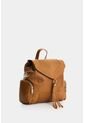 Morral Corina De Cuero Para Mujer Hebillas Metálicas Morral Corina De Cuero Para Mujer Hebillas Metálicas Miel VÉLEZ de Vélez