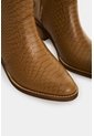 Botines Texanos De Cuero Con Textura Para Mujer Mongui Botines Texanos De Cuero Con Textura Para Mujer Mongui Miel 38 VÉLEZ de Vélez