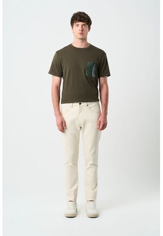 Jean Bota Recta Encerado Para Hombre Astra Jean Bota Recta Encerado Para Hombre Astra Crema 36 VÉLEZ Vélez