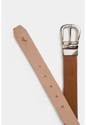 Cinturón Doble Faz Ezko De Cuero Liso Para Mujer Hebilla Reversible Cinturón Doble Faz Ezko De Cuero Liso Para Mujer Hebilla Reversible Miel L VÉLEZ