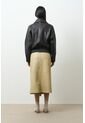 Chaqueta Bomber De Cuero Para Mujer Lumos Chaqueta Bomber De Cuero Para Mujer Lumos Cafe M VÉLEZ de Vélez
