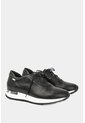 Zapatos Cordón De Cuero Para Mujer Suela Deportiva Zapatos Cordón De Cuero Para Mujer Suela Deportiva Negro 37 VÉLEZ de Vélez