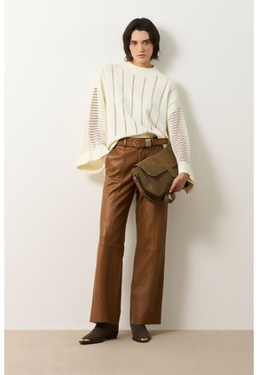 Sweater Tejido Para Mujer Kusa Sweater Tejido Para Mujer Kusa Crema S VÉLEZ