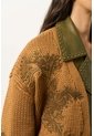Cardigan En Lana Para Mujer Surco Cardigan En Lana Para Mujer Surco Miel XL VÉLEZ de Vélez