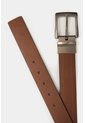 Cinturón Doble Faz Kafka De Cuero Para Hombre Hebilla Reversible Cinturón Doble Faz Kafka De Cuero Para Hombre Hebilla Reversible Miel 40 VÉLEZ de Vélez