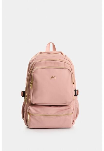 Morral Tamar En Lona Para Mujer Multifuncional Morral Tamar En Lona Para Mujer Multifuncional Rosado VÉLEZ