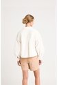 Chaqueta Oversized Iris En Lino Para Mujer Almilla Tejida Chaqueta Oversized Iris En Lino Para Mujer Almilla Tejida Crema XL VÉLEZ de Vélez