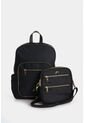 Morral Broni De Lona Para Mujer Versátil Morral Broni De Lona Para Mujer Versátil Negro VÉLEZ de Vélez