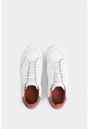 Tenis Aqua De Cuero Gamuzado Para Hombre Casual Tenis Aqua De Cuero Gamuzado Para Hombre Casual Blanco 46 VÉLEZ