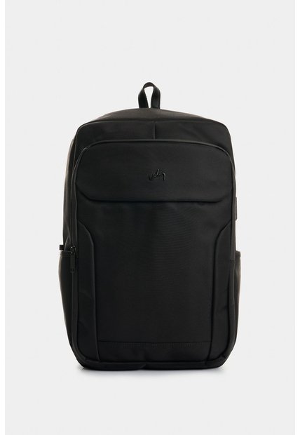 Morral En Lona Para Hombre Jackson Morral En Lona Para Hombre Jackson Negro VÉLEZ