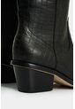 Botas De Cuero Grabado Para Mujer Gem Botas De Cuero Grabado Para Mujer Gem Negro 37 VÉLEZ de Vélez