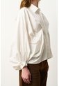 Camisa Tipo Globo Para Mujer Bila Camisa Tipo Globo Para Mujer Bila Crema XS VÉLEZ de Vélez