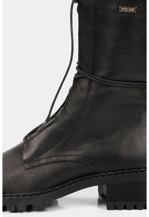 Botines Militar Paramo De Cuero Para Mujer Cordones Negro Botines Militar De Cuero Para Mujer Cordones Negro 34 VÉLEZ