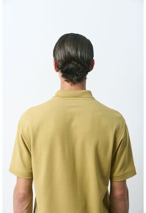 Polo Para Hombre Semi Fit Detalle Jacquard Polo Para Hombre Semi Fit Detalle Jacquard Verde S VÉLEZ