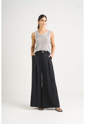 Camiseta Tejida Para Mujer Efecto Metalizado Lúrex Camiseta Tejida Para Mujer Efecto Metalizado Lúrex Gris L VÉLEZ