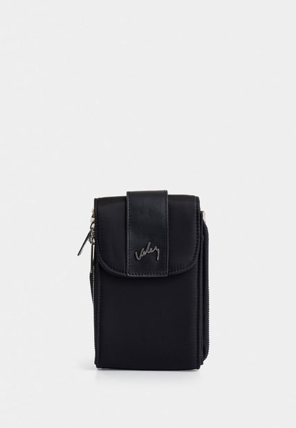 Manos Libres Astra En Lona Para Mujer Detalle Cuero Manos Libres Astra En Lona Para Mujer Detalle Cuero Negro Vélez