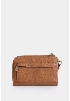 Billetera De Cuero Para Mujer Holi Billetera De Cuero Para Mujer Holi Miel VÉLEZ