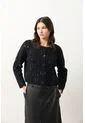 Cardigan Tejido Para Mujer Aurelia Cardigan Tejido Para Mujer Aurelia Negro M VÉLEZ de Vélez