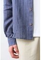 Camisa Manga Larga En Lino Para Hombre Lira Camisa Manga Larga En Lino Para Hombre Lira Azul Oscuro M VÉLEZ de Vélez