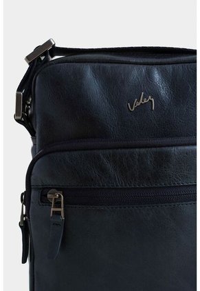 Manos Libres Alava 2 De Cuero Para Hombre Silueta Vertical Manos Libres Alava 2 De Cuero Para Hombre Silueta Vertical Azul Oscuro VÉLEZ